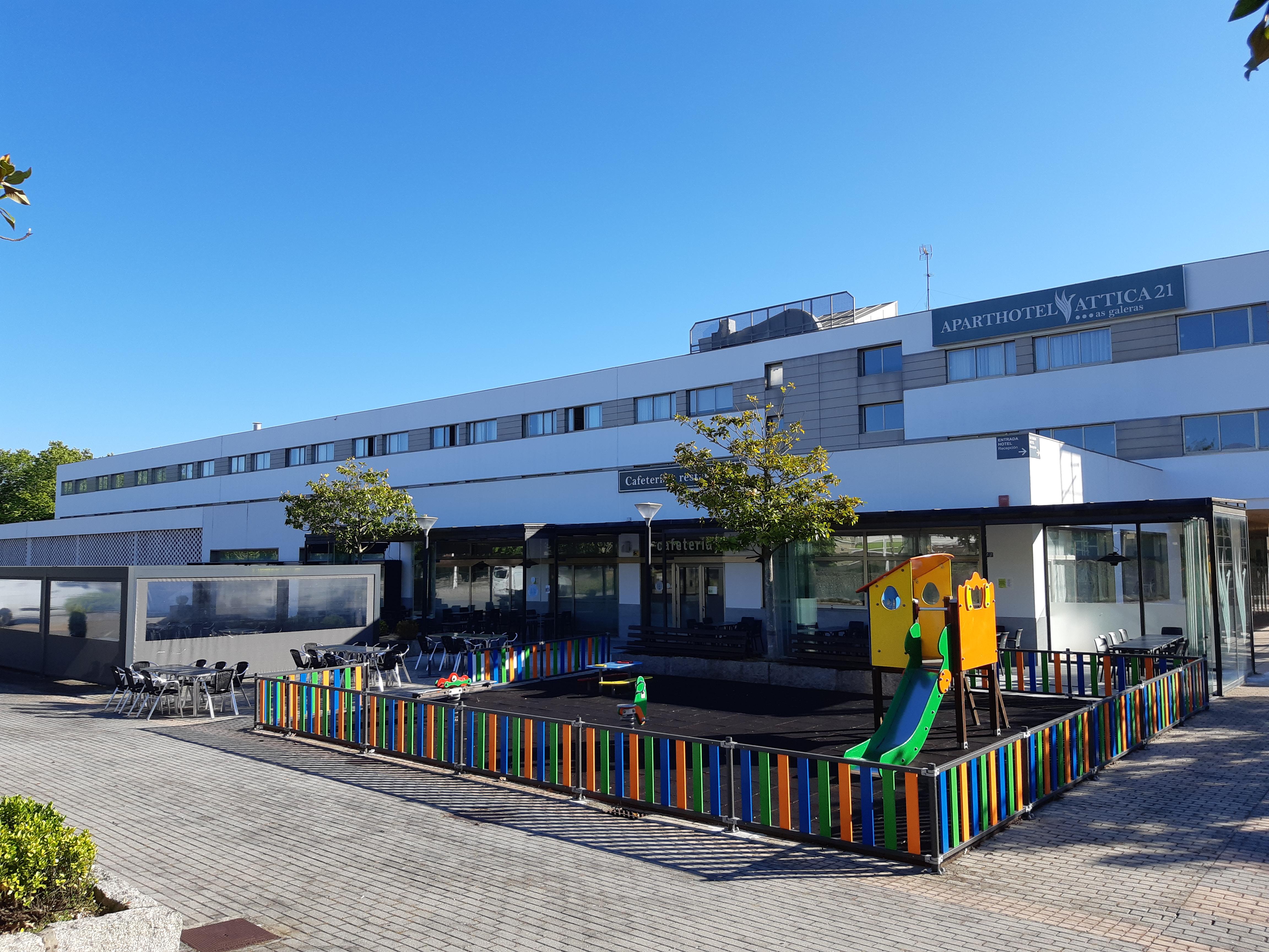 Aparthotel Attica21 As Galeras Bastiagueiro ภายนอก รูปภาพ
